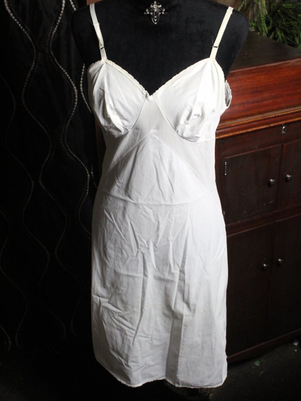 Slip Dress Retro Night Gown Dress